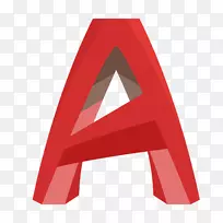 AUTOCAD计算机图标Autodesk徽标adobe插画-Autodesk PNG AUTOCAD民用