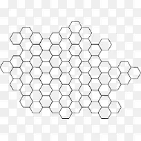 蜂窝状六角形蜂窝式样.六角形飞片