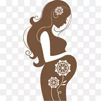 怀孕自然分娩妇女杜拉-产前教育