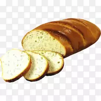 黑麦面包切片酸面团面包