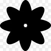 花瓣计算机图标png图片花卉设计.花轮廓PNG图标