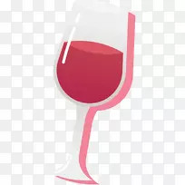 酒杯红酒产品设计字体