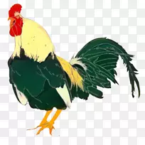 鸡夹艺术公鸡png图片图形