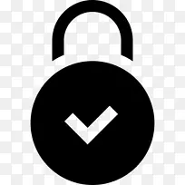挂锁、可伸缩图形、计算机图标、锁和密钥安全锁png文件