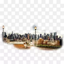 曼哈顿桌面壁纸图像4k分辨率高清电视透明城市背景png景观
