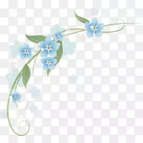 剪贴画花边和框架png图片花卉设计.春花背景PNG角