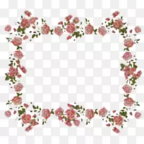 花卉设计玫瑰图像相框