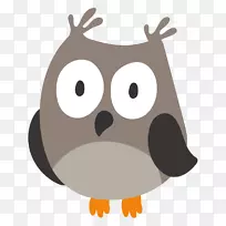 OWL图形png图片剪辑艺术插图.鸟的支持