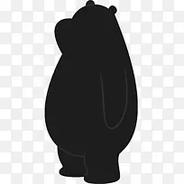 熊狗夹艺术狗-焦虑症夹艺术PNG透明