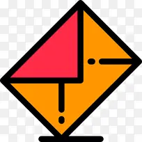 交通标志 直线 三角形