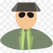 公民警卫队 素描 剪影