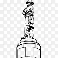 绘制 拆除南部联盟纪念碑和纪念物 美国南部联盟