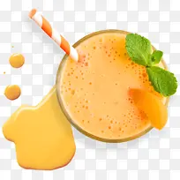 果汁 冰沙 橙汁