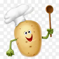 土豆 蔬菜 薯片