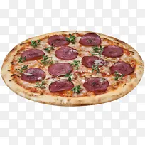 西西里披萨 披萨 辣味香肠
