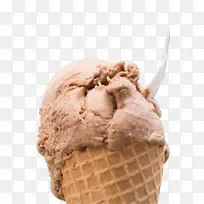 巧克力冰淇淋 冰淇淋 白巧克力