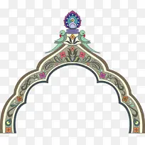 印度 建筑 拱门