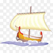 维京船 帆船 长船