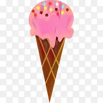 冰淇淋 冰淇淋筒 冷冻甜点