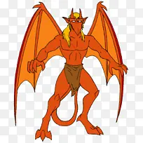 龙 恶魔 卡通