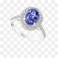 蓝宝石 紫水晶 珠宝