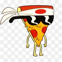 披萨 披萨史蒂夫 绘画