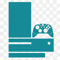 视频游戏机 徽标 游戏控制器