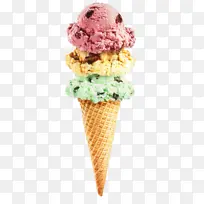 冰淇淋 冰淇淋筒 圣代