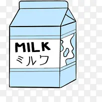 牛奶 美学 贴纸