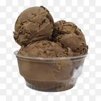 巧克力冰淇淋 冰淇淋 奶油