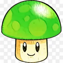 水果 绿色 蘑菇
