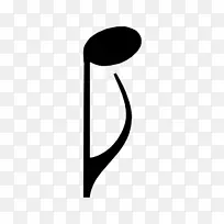 音乐 八音符 音符