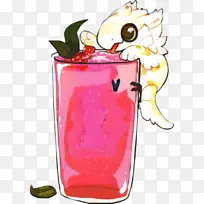 鸡尾酒装饰 海风 麦泰