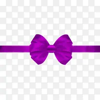 紫色 丝带 蝴蝶结