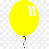 气球 黄色 气球拱