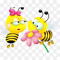 蜜蜂 大黄蜂 卡通