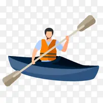 皮划艇 桨 独木舟