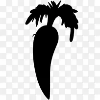 胡萝卜 蔬菜 卡通