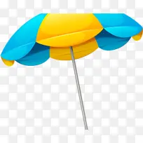 雨伞 沙滩 卡通