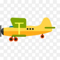 模型飞机 飞机 黄色