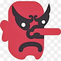 卡通 标志 食人魔