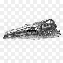 火车 蒸汽机车 铁路运输
