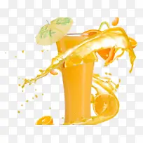 果汁 橙汁 冰沙
