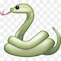 蛇 表情符号 曼巴