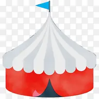 马戏团 帐篷 表情符号