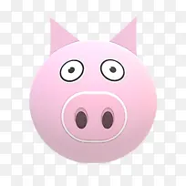 猪 鼻子 微笑