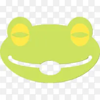 青蛙 绿色 黄色