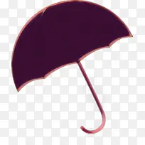 伞 紫色 材质属性