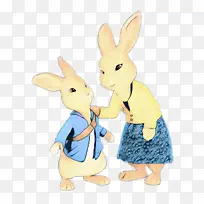 兔子 复活节兔子 小雕像