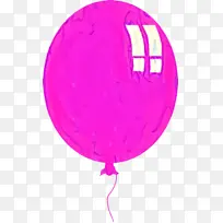 气球 粉色 品红色